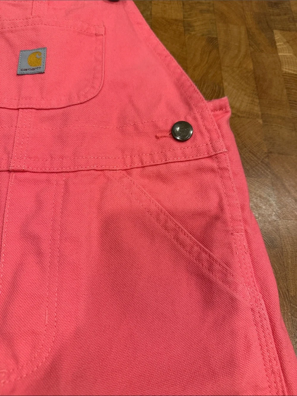 Carhartt Toddler Girls Pink Overalls 3t